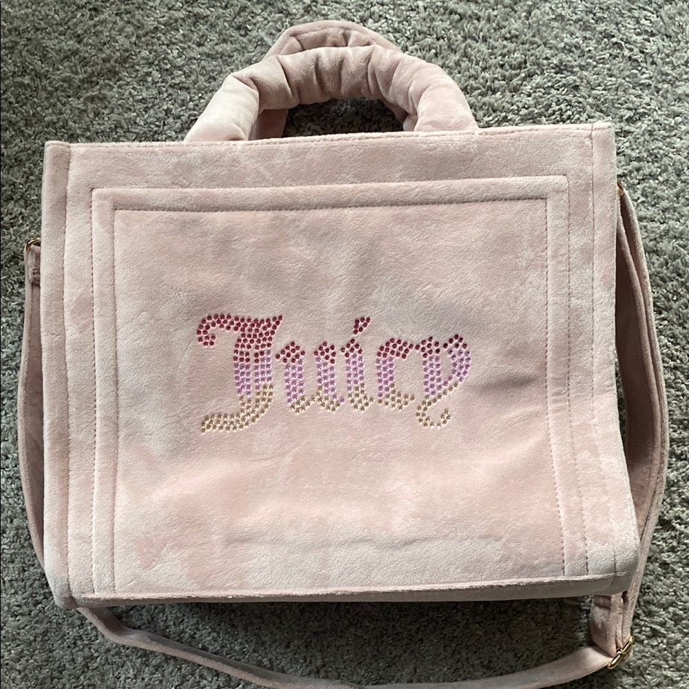 Juicy Couture Pink Velvet Women's Bag